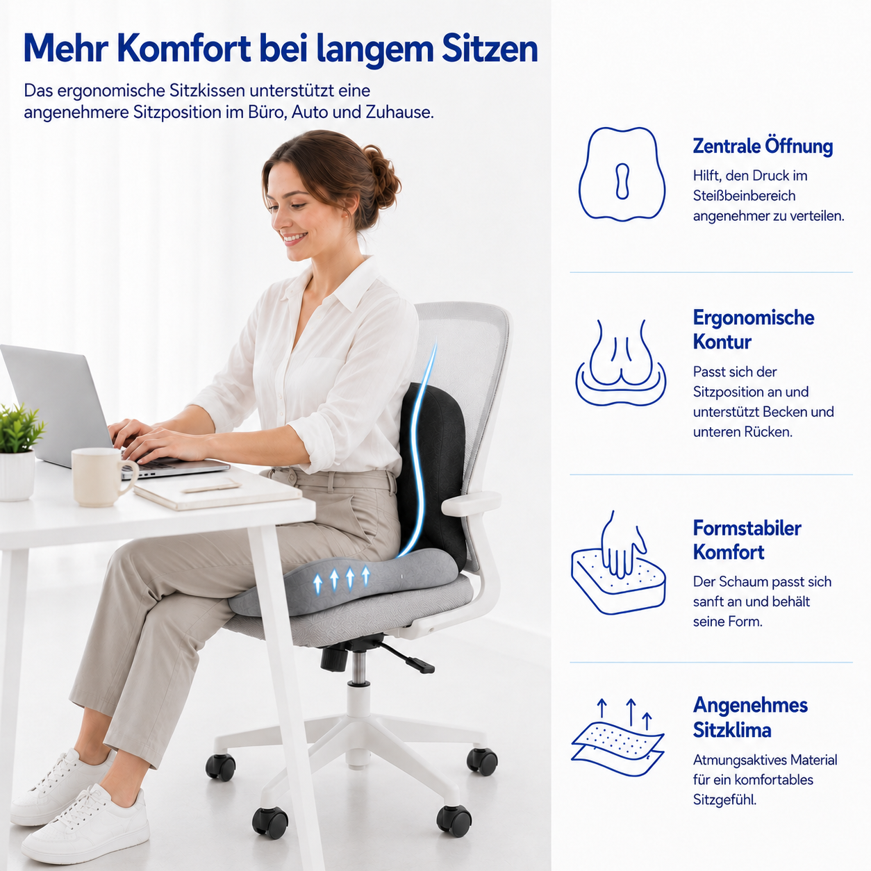 ComfortCore™ Orthopedic Cushion